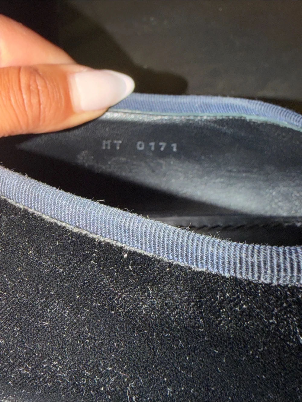 Louis Vuitton Black Velvet Loafer Embroidered LV